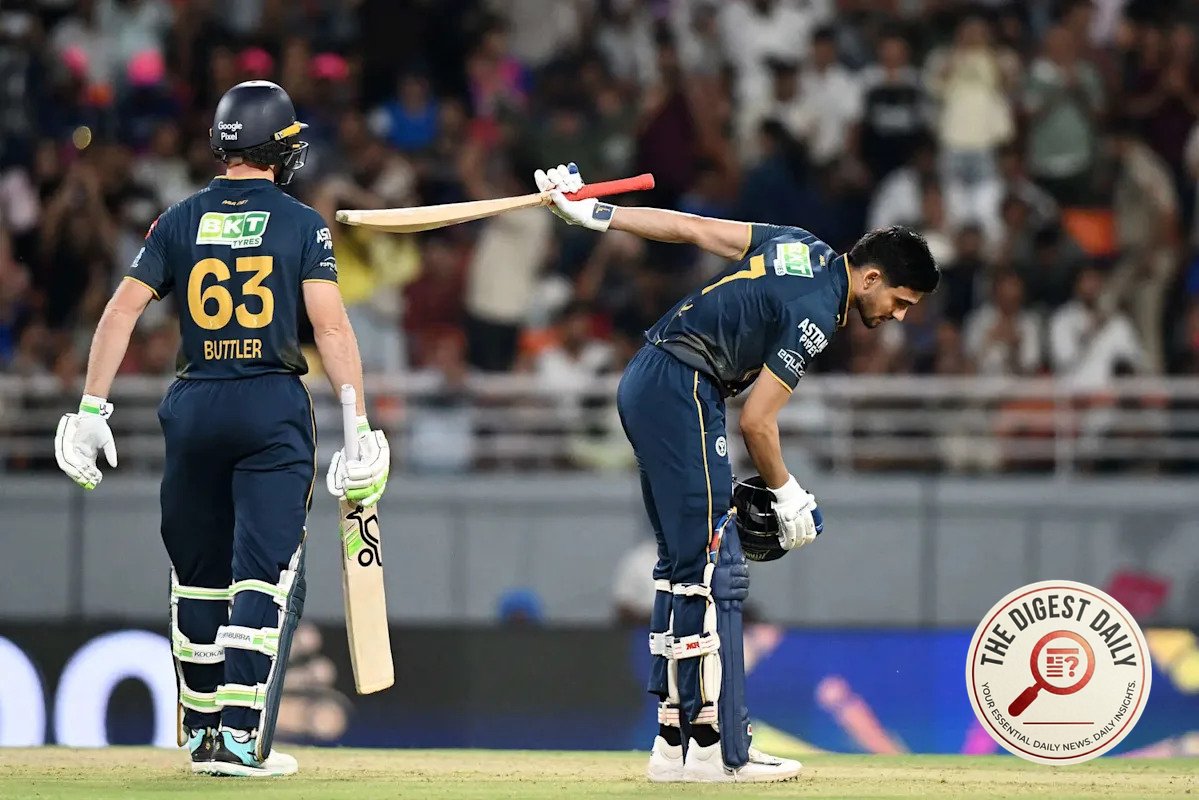 Gill's masterclass makes mockery of 214-run chase as Titans book RCB final date