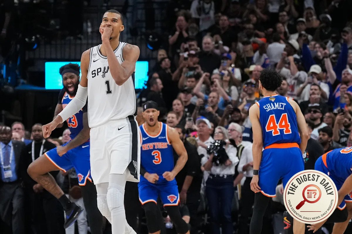 Blurry Vision and Broken Plays: How Wembanyama Gifted Game 2 to the Knicks