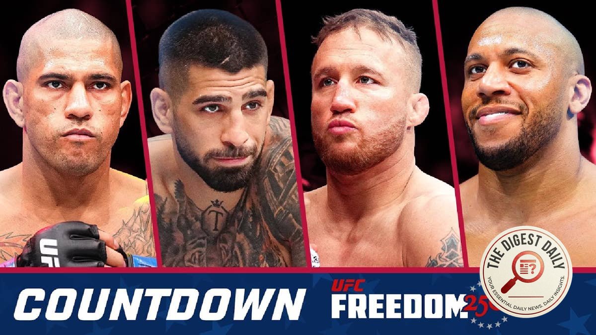 Cage Fighting on the South Lawn: UFC Freedom 250 Countdown Drops