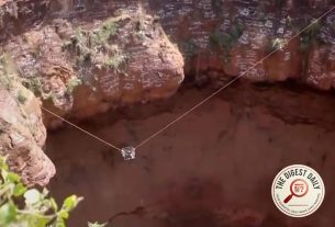 Gravity wins again: Yemen's 'Spider-Man' plunges to his death in volcanic crater