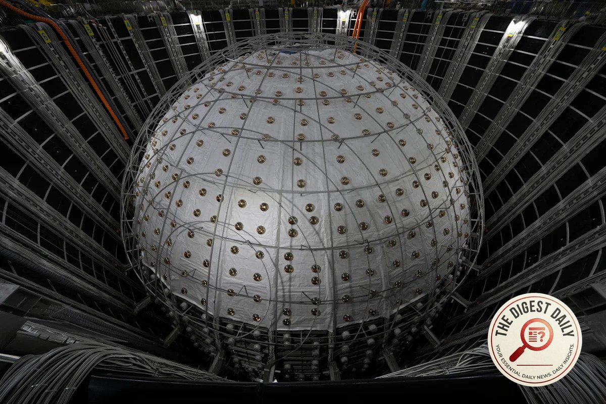 Hunting Ghosts in the Dark: China's Underground Neutrino Trap Spits Out Its First Data