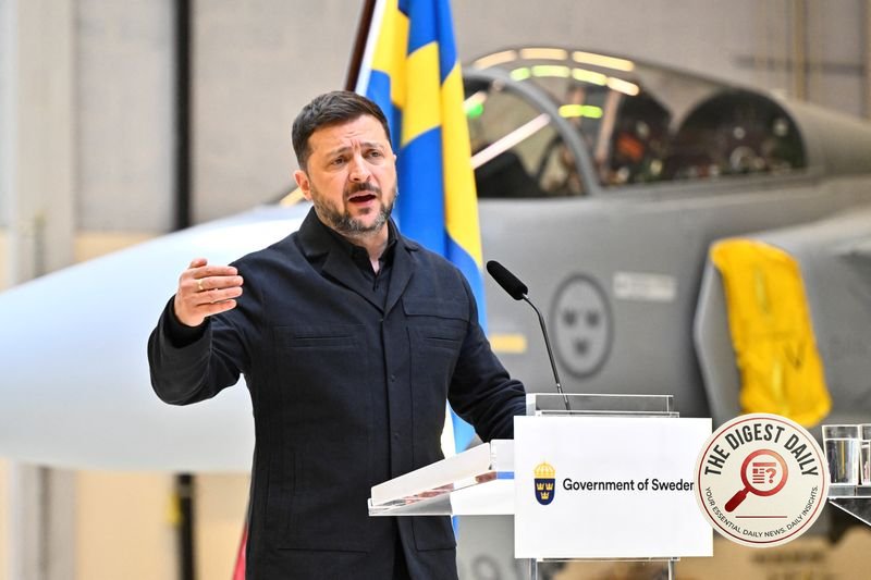 Kyiv's Long Arm: Zelenskiy Says Russian Supply Lines Are Burning