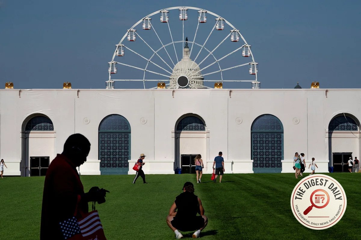 Melted Ice Cream and Ghost Booths: Inside the National Mall's Sad Birthday Party
