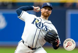 Rasmussen's 13-K Masterpiece Barely Survives Rays' Bullpen Meltdown
