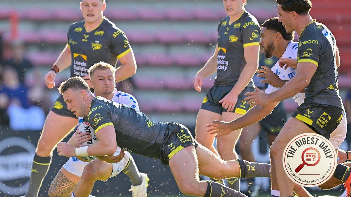 Rhinos Dodge French Disaster to Reclaim Super League Summit
