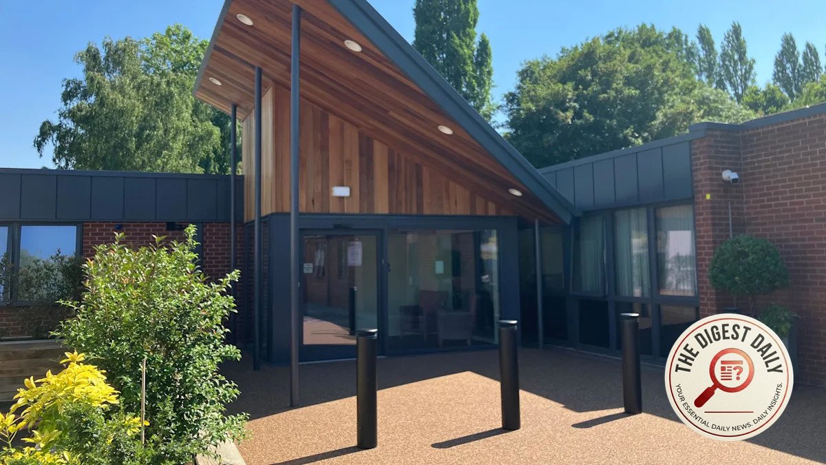 A million-pound facelift: Nottingham hospice gets a proper front door