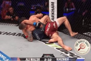 Biaggio Ali Walsh Folded Like a Lawn Chair at PFL Austin
