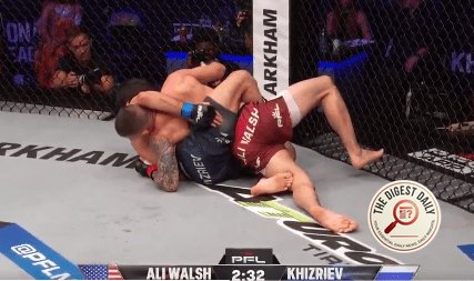 Biaggio Ali Walsh Folded Like a Lawn Chair at PFL Austin
