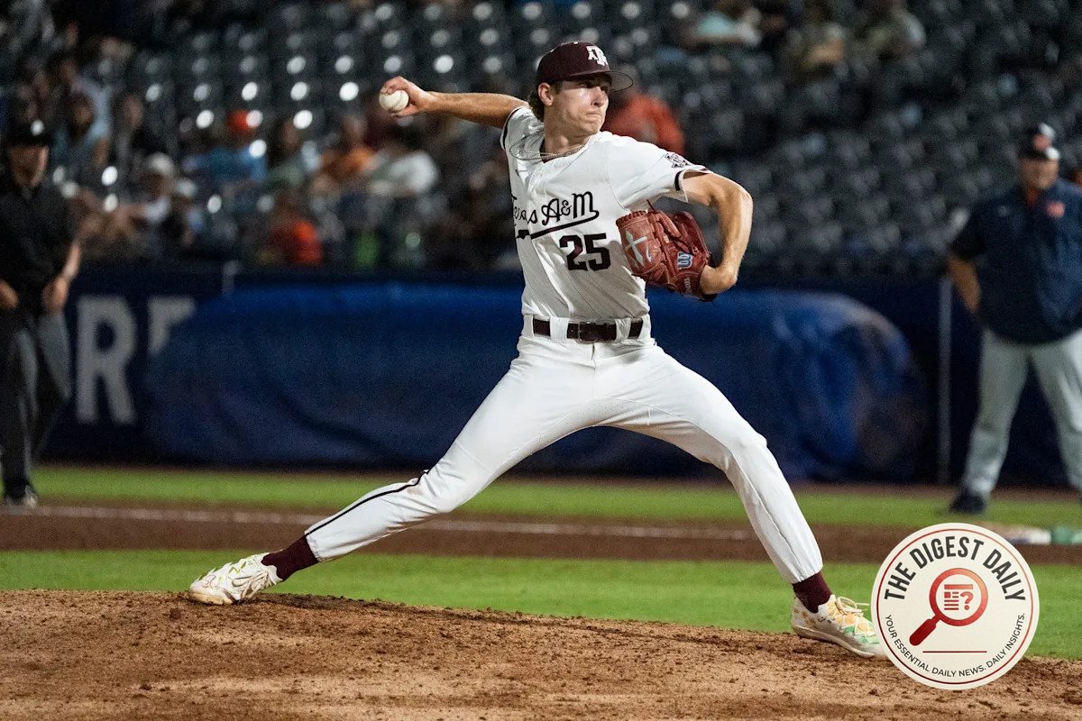 Drafted but staying put: Texas A&M's elite closer snubs MLB for senior year