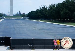 Feds Blame Olympian for Ruined Reflecting Pool; Defense Smells a Rat in the Grand Jury