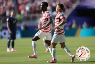LeBron James Blesses Balogun’s Stolen Celebration Before the Red Card Ruined the Party