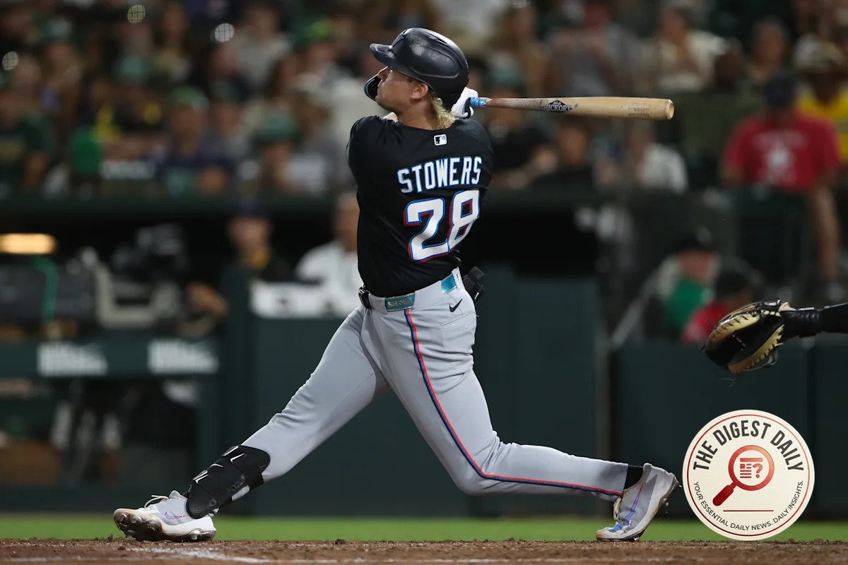 Marlins Batter A's in West Sacramento Home Run Derby