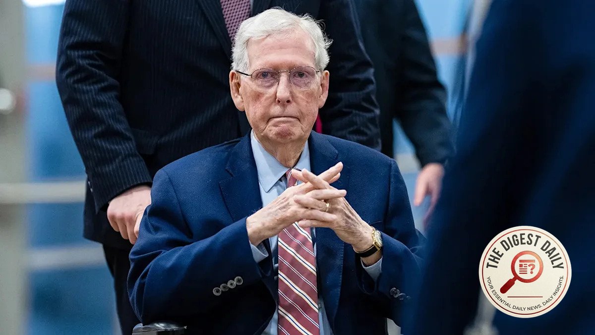 Senate Whispers and Wheelchairs: GOP Fractures Over McConnell’s Long, Silent Absence