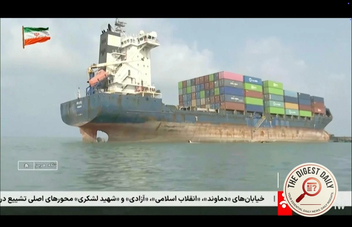 Tehran's Latest Maritime Fairy Tale: The 'Foreign' Ship Stuck in Hormuz is Actually Their Own Sanctioned Smuggler