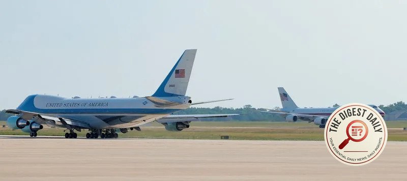 Trump Dumps Fancy Qatari Jet for Old Air Force One on Way Out of Turkey