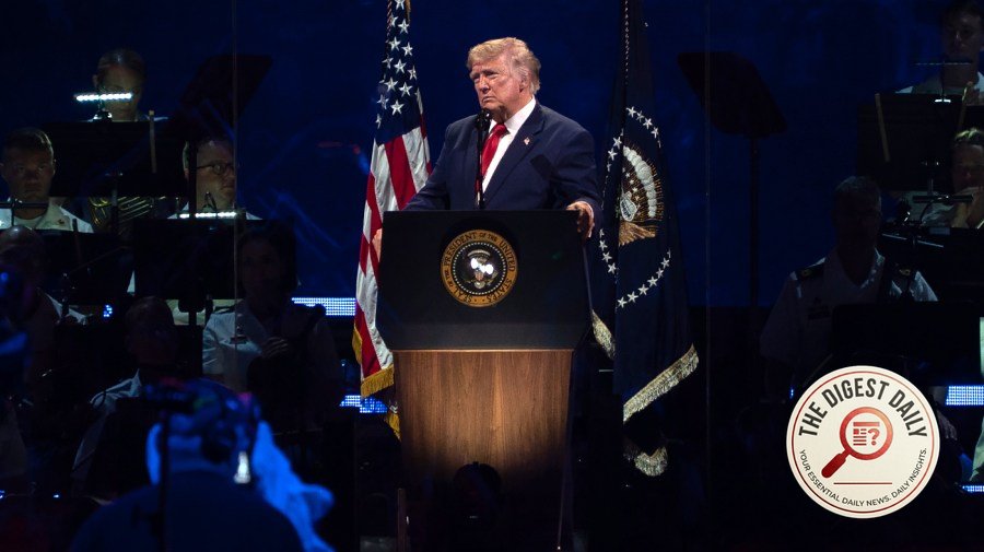 Trump Uses July 4th Stage to Whine About His Legal Woes