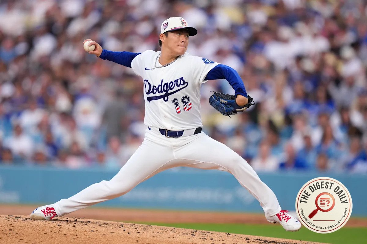 Yamamoto fans 10 as Dodgers push pathetic Padres to eighth straight defeat